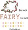 3 PCS Fairy Party Balloon Fairy Party Decoration Fairy Party Favors Fairy Garden Decoration for Fairy Theme Birthday Wedding Decoration